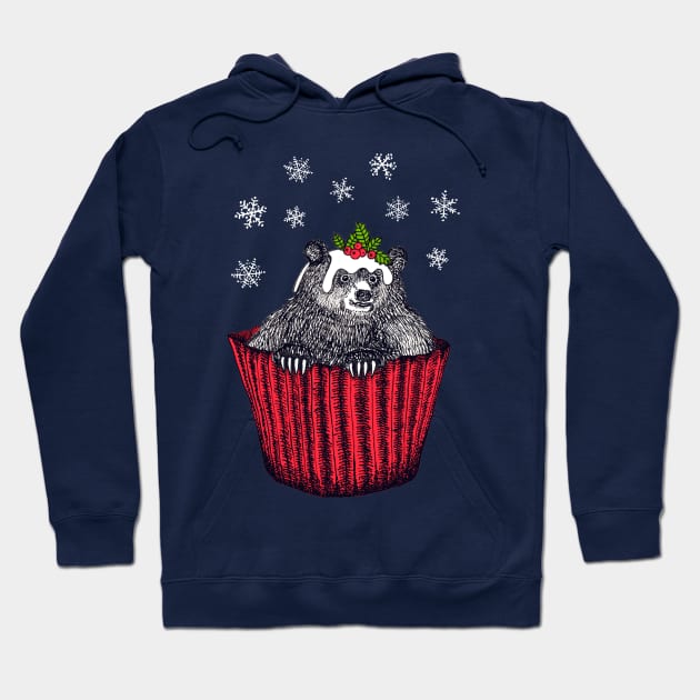 Christmas BearCake Hoodie by PerrinLeFeuvre